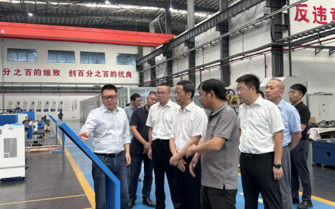 省總工會黨組書記、常務副主席呂志良調研杭機股份